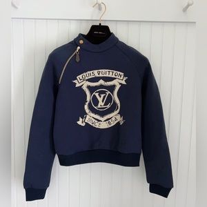 New 2023 FW Louis Vuitton LV Logo Sweatshirt
